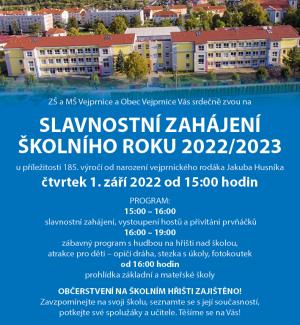 Zahájení školního roku
