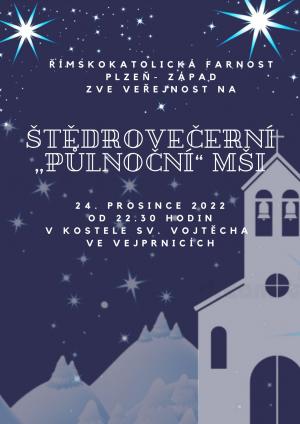 Štědrovečerní „Půlnoční“ mše 