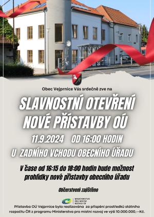 otevření přístavby OÚ 
