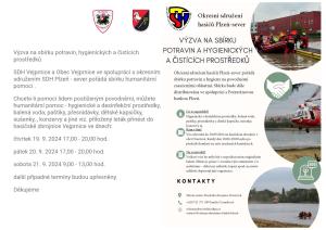 povodně humanitární pomoc 