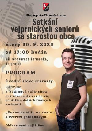 senioři, starosta
